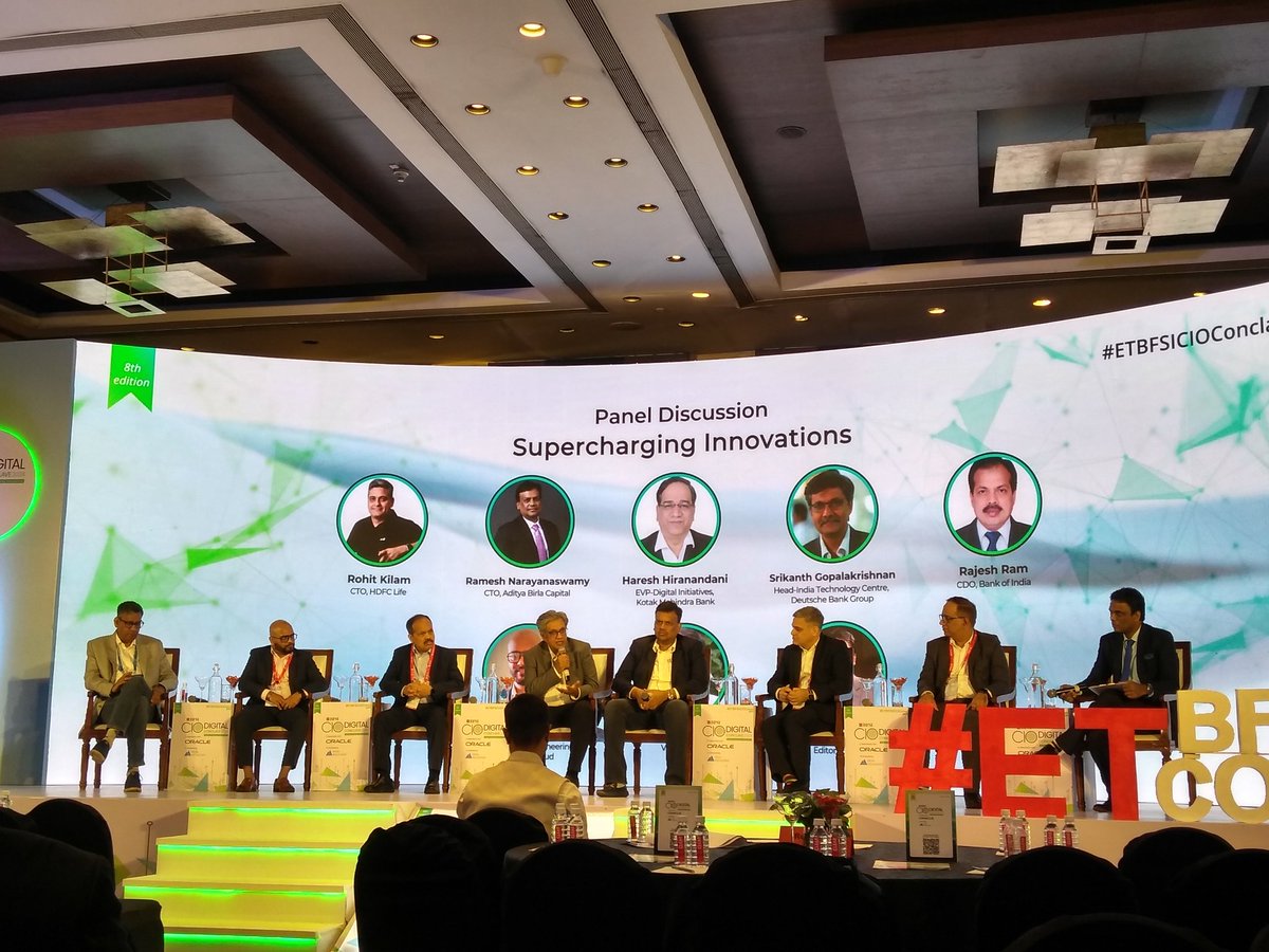 nitin1307's tweet image. #ETBFSICIOCONCLAVE Super charging Innovations was an excellent panel moderated by Amol Dethe - editor ETBFSI