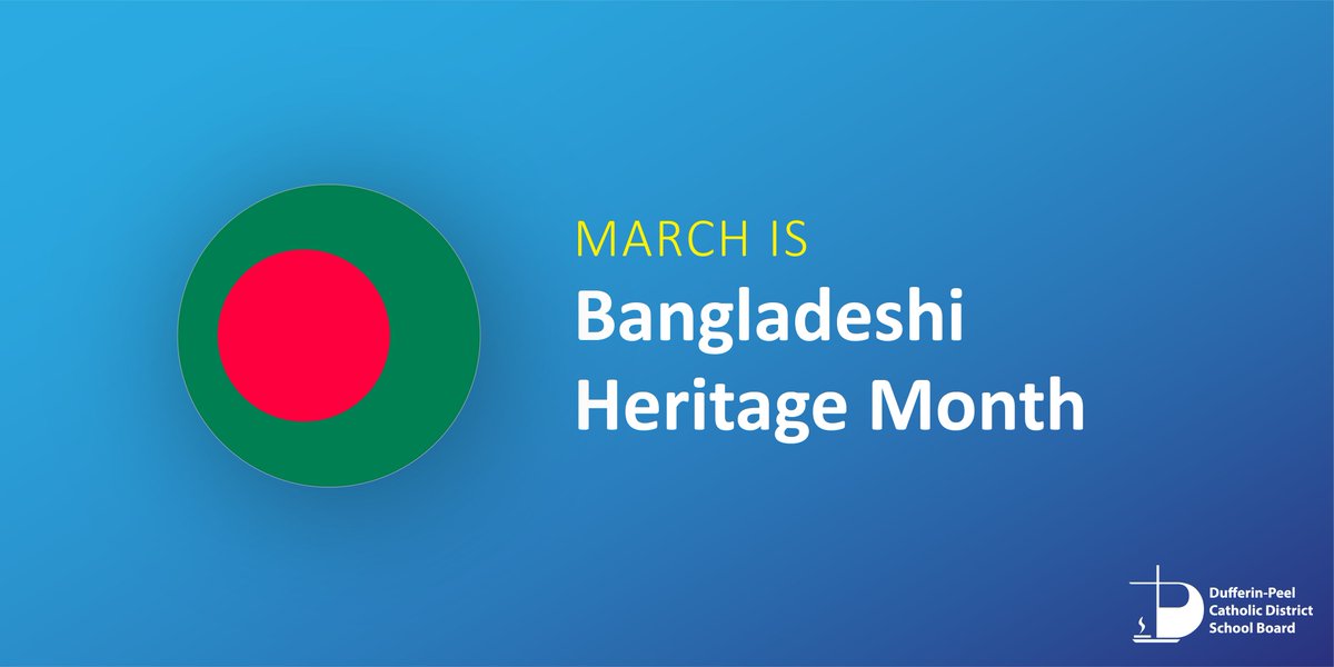 March is Bangladeshi Heritage Month in Ontario. This month recognizes the rich contributions Canadians of Bangladeshi origin have made to the social, economic, political, and cultural growth and development of our province.