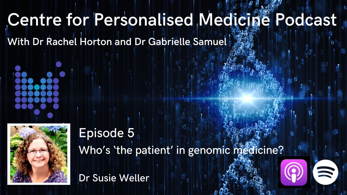 We live our lives alongside others, and our decisions have consequences for those close to us - what does this mean for how we define 'the patient' in genomic medicine? @DrSusieWeller1 talks to @rach_horton and @gabriellesamue1 about this issue.