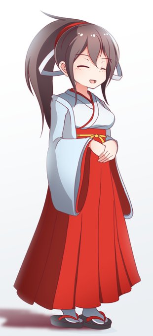 巫女の日 2日目--(過去絵の再掲) 