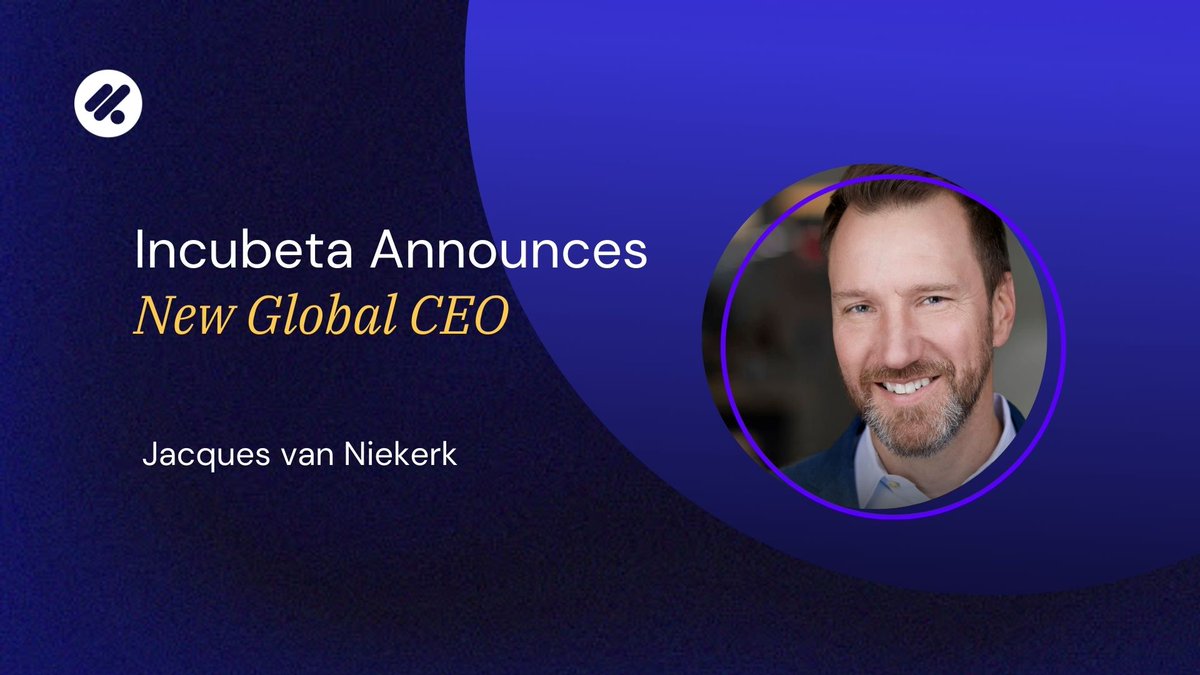 I’m thrilled to announce I’ve been named CEO of <a href="/IncubetaGlobal/">Incubeta</a>

I’m excited to be joining this innovative company and ready to lead with fresh ideas and a forward-thinking outlook. I can’t wait to see what the future holds!

 bit.ly/3wMo964

#DigitalMarketing #Data