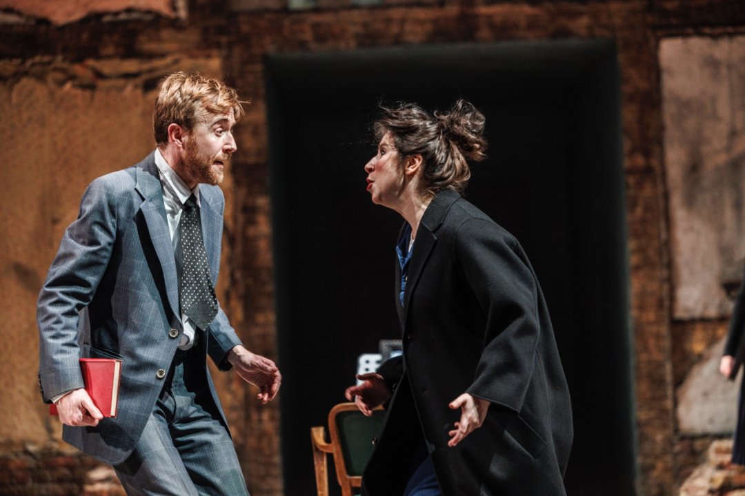 BrigitteUhrmann's tweet photo. #Nachtland's exquisite cast #JohnHeffernan @jennaaugen @ahungrycentaur #AngusWright @janehorrocks_ @DorotheaMyerB give much food for thought at times of far right hate speech. Sibling war over inheritance, antisemitism, guilt, an artist's fame more valuable than talent. Stunning. https://t.co/NLTHvRR8yL