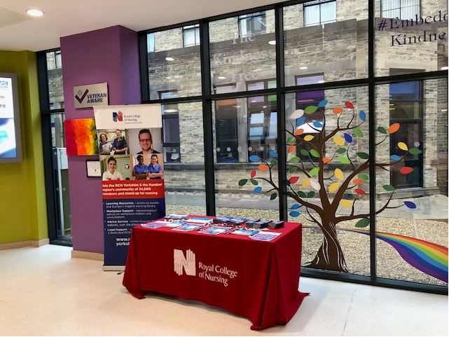 Working at BRI today? Come and say hello and find out what the RCN has to offer you - from workplace support through to professional research...