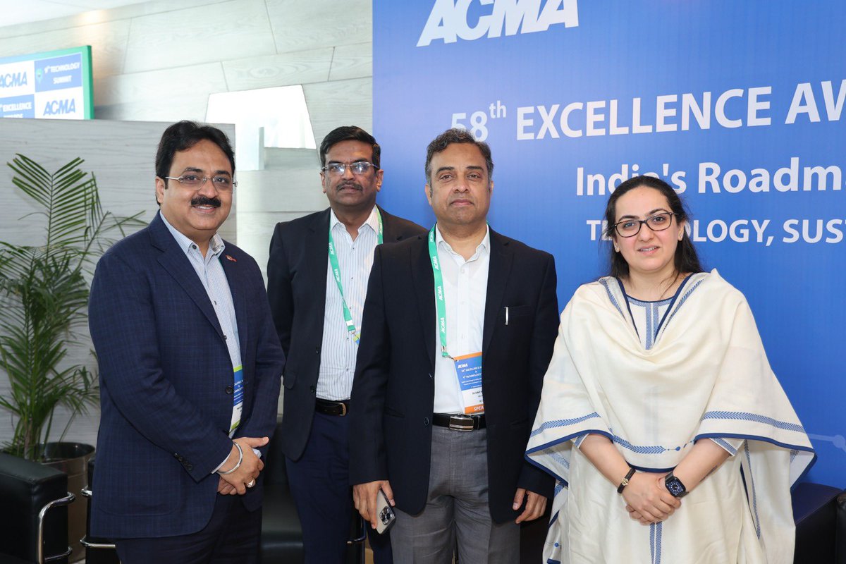 MHI_GoI's tweet image. Another successful edition of the 58th ACMA Excellence Awards and 9th Technology Summit. This event, filled with groundbreaking innovations and insightful discussions, has propelled the auto component industry to new heights. @DrHanifQ

#TechSummit2024 #FutureMobility