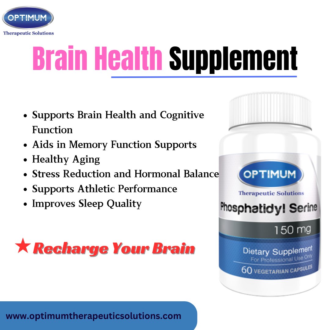 ots_supplements's tweet photo. Phosphatidyl Serine 150 mg - Enhance your brain power! 🧠 Phosphatidyl Serine 150mg is strong enough to keep your brain functioning the way it should!

Visit here: https://t.co/VMOmb7B29d

#BrainBoost #MemorySupport #OptimalFunction https://t.co/Jex5pNMm1T