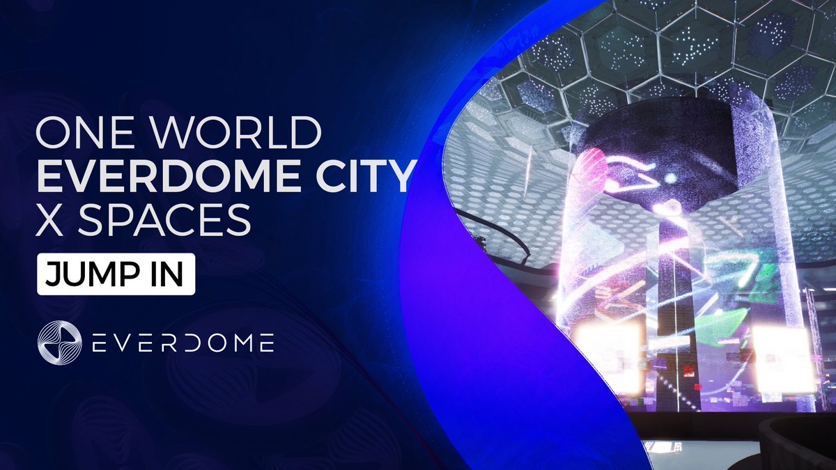 It's official🔥Major product update🔥Everdome’s metaverse City HQ is fused with Spaces. A leap forwards for exploration, creation & interaction across multiple destinations from both Everdome & creators. 🚀 More👉 everdome.io/news/everdome'… #ImagineTheMetaverseDifferently
