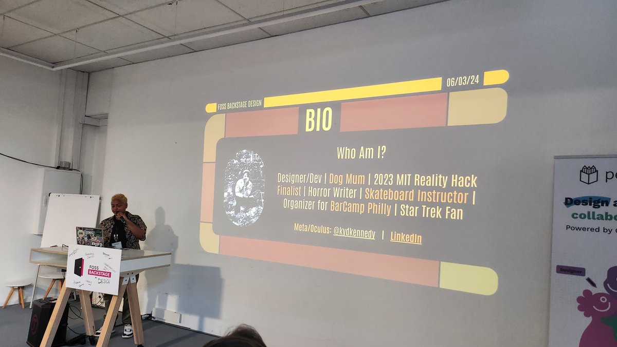 BajoranEngineer's tweet image. tfw your wife totally kills her talk at #FOSSback @Fossbckstg !!!