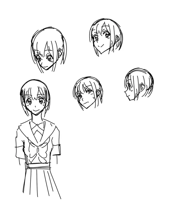 自分らしさと理想の可愛らしさが両立出来るような絵柄を模索中・・・
それっぽくなってきたような気がしないでもない 
