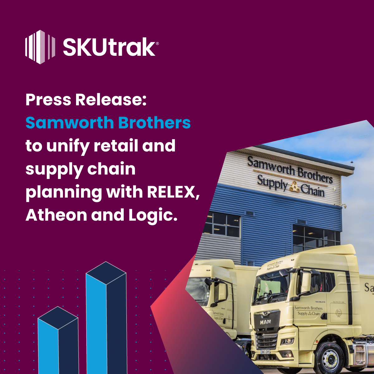 #SamworthBrothers embraces cutting-edge supply chain transformation with #RELEXSolutions, #AtheonAnalytics, &amp; #Logic partnership. This move drives efficiency and aligns with their ambitious sustainability goals.  lnkd.in/e4z3yp5n