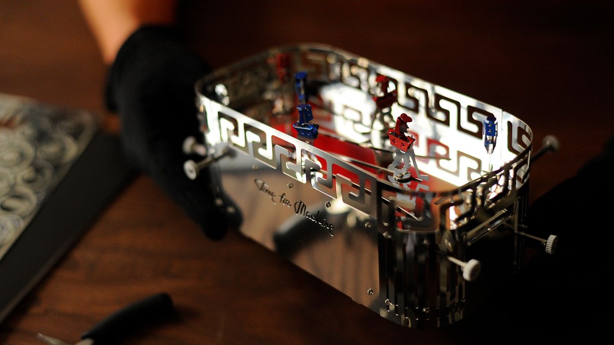 Time4machine_de's tweet image. faszinierende #MedivealHockey von @Time4machine_de!
time4machine.de/products/mediv…
🏒 Tauche ein in die Welt des Mittelalters mit diesem handgefertigten #Spielzeug. Perfekt für Geschichts- und #Technikliebhaber! #MedivealHockey #Time4Machine #Mittelalter #Handwerk #Geschenkidee #Hockey