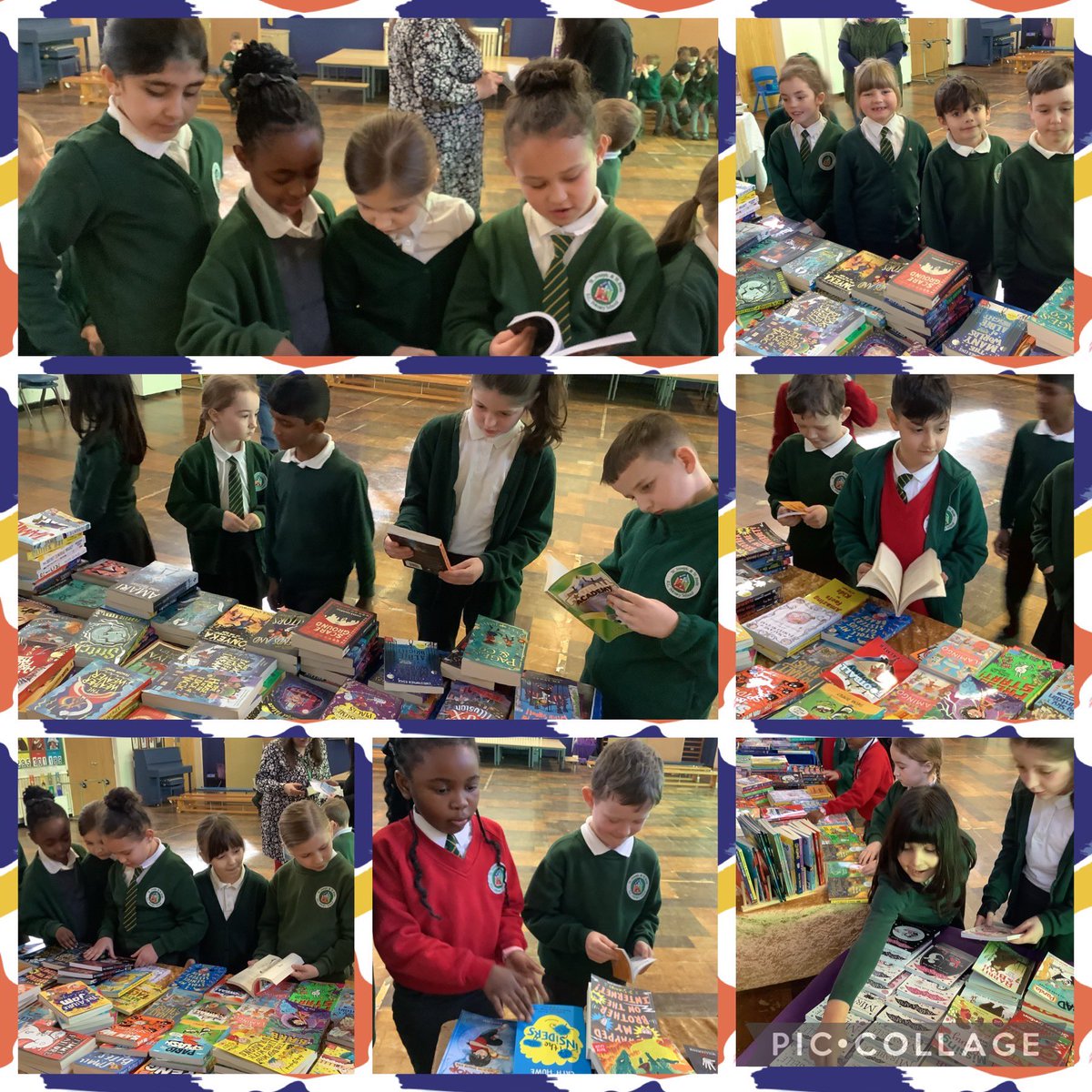 Year 3 really enjoyed their visit to @BooksTales stalls yesterday! They browsed their huge selection of texts and excitedly discussed which books they wanted to read with each other 📚 #sjsbreading #sjsbenglish #readingforpleasure