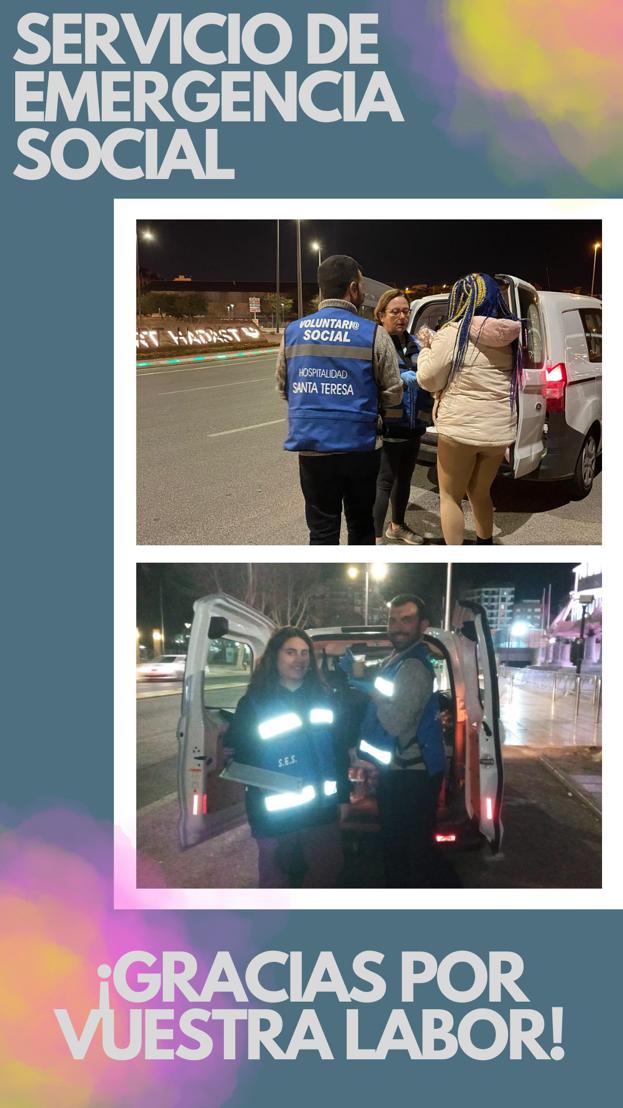 Hospitalidadst's tweet photo. Desde la Hospitalidad queremos dar hoy las gracias a nuestros voluntarios sin cuya labor no sería posible desarrollar el proyecto “Servicio de Emergencia Social (S.E.S)”.
¡Os animamos a formar parte de este equipo y ser voluntari@s! https://t.co/sS5xdx0qv8