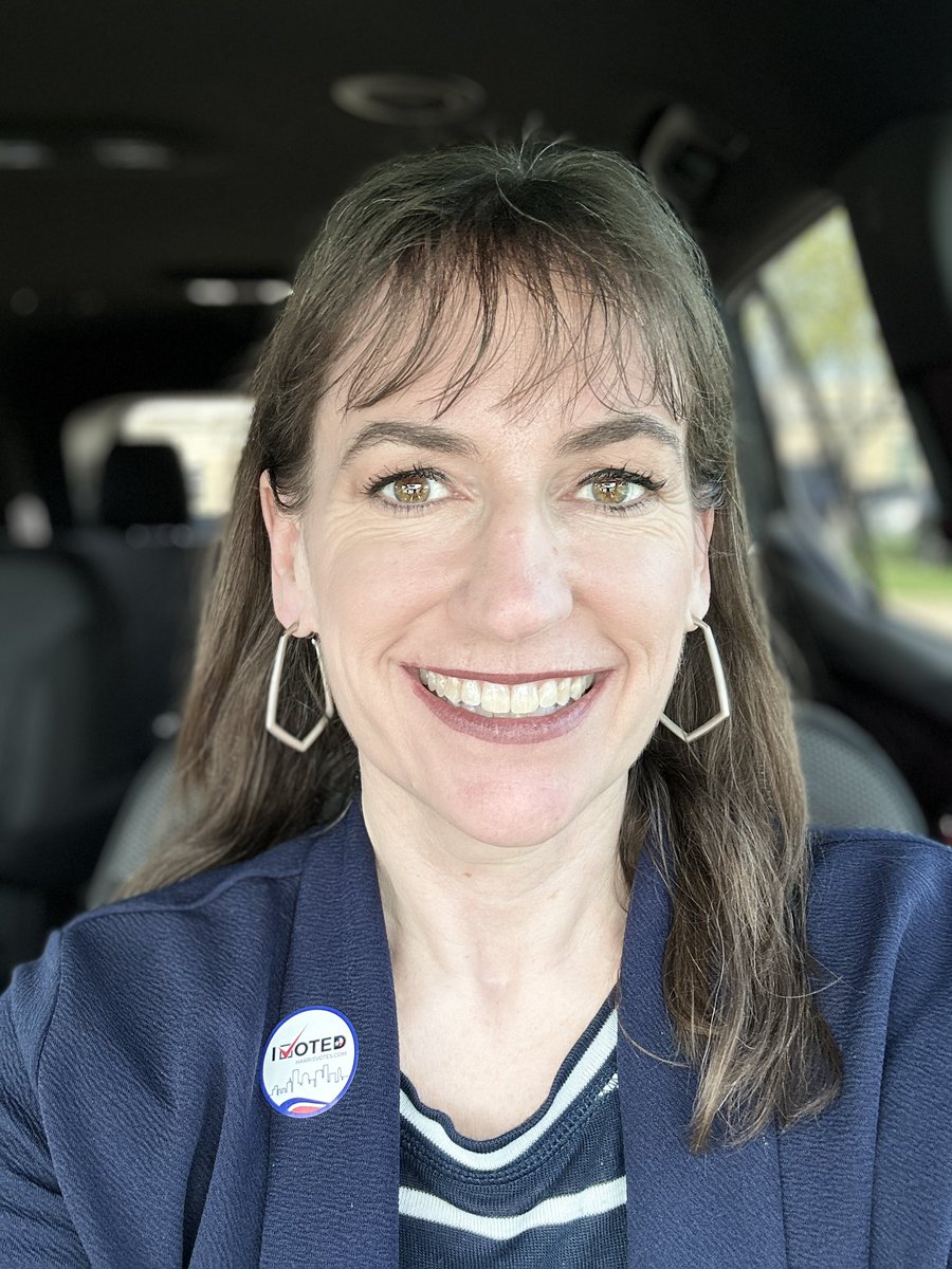 Got my vote in for public education between meetings today! #CFISDvotes