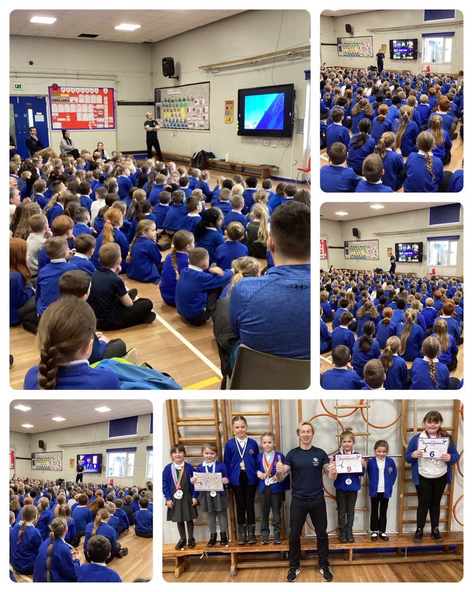 As part of careers week, Craig Heap came to speak to us this morning about his career and achievements. Staff and pupils were so inspired to hear his story - never give up on those dreams @Newyorkprimary @craigdavidheap