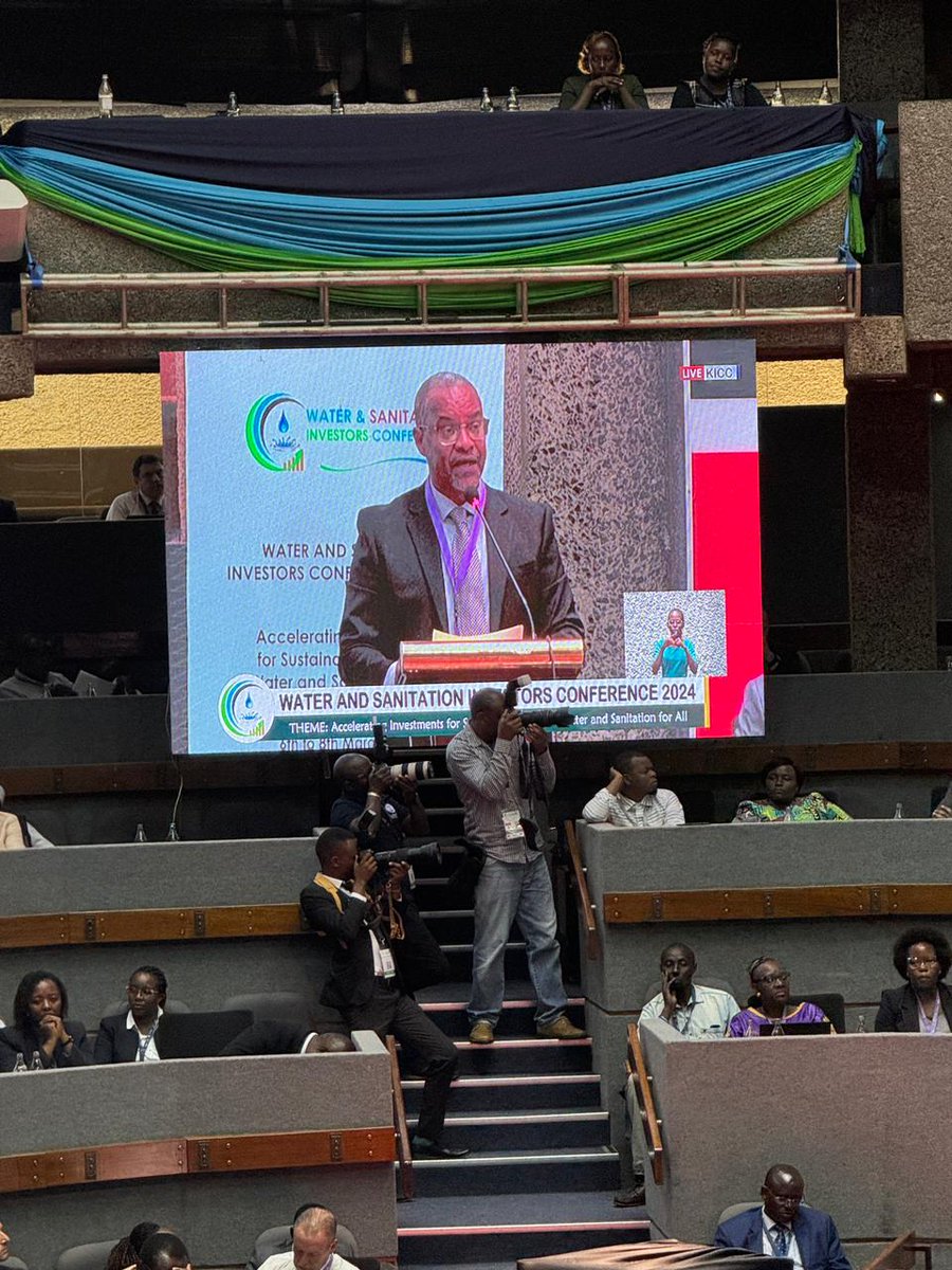 myleshitty's tweet image. The government&apos;s commitment to creating an enabling environment for private sector investment, highlighted at WASIC, is crucial for sector growth.#Wasic2024
Cs Zachariah Njeru