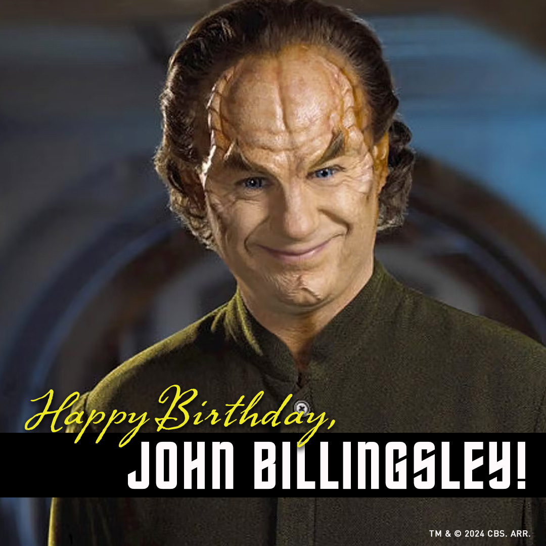 Happy Birthday, John Billingsley! #StarTrek #startrekfamily #StarTrekVoyager