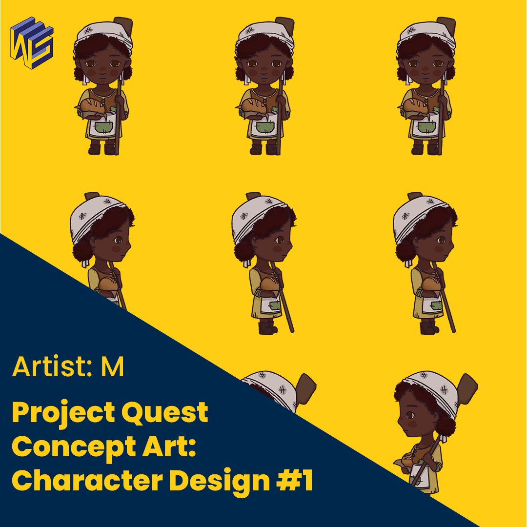 Take a look at some art of a NPC that could be found in our upcoming Project Quest! 

Our artists are hard at work, delivering to you some beautiful pieces, so be on the look out for more! 🖼️

#wolverinesoftstudio #GoBlue #umichgamedev #gamedev #umich