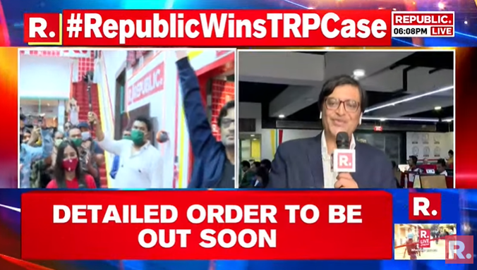 #RepublicWinsTRPCase | Everybody including the media industry knew that this case was fake. Nobody had a shred of doubt about it. Nobody believed in the concocted claims of this case. Even my biggest enemy won't tell you behind closed doors that this was an attempt to fix me and…