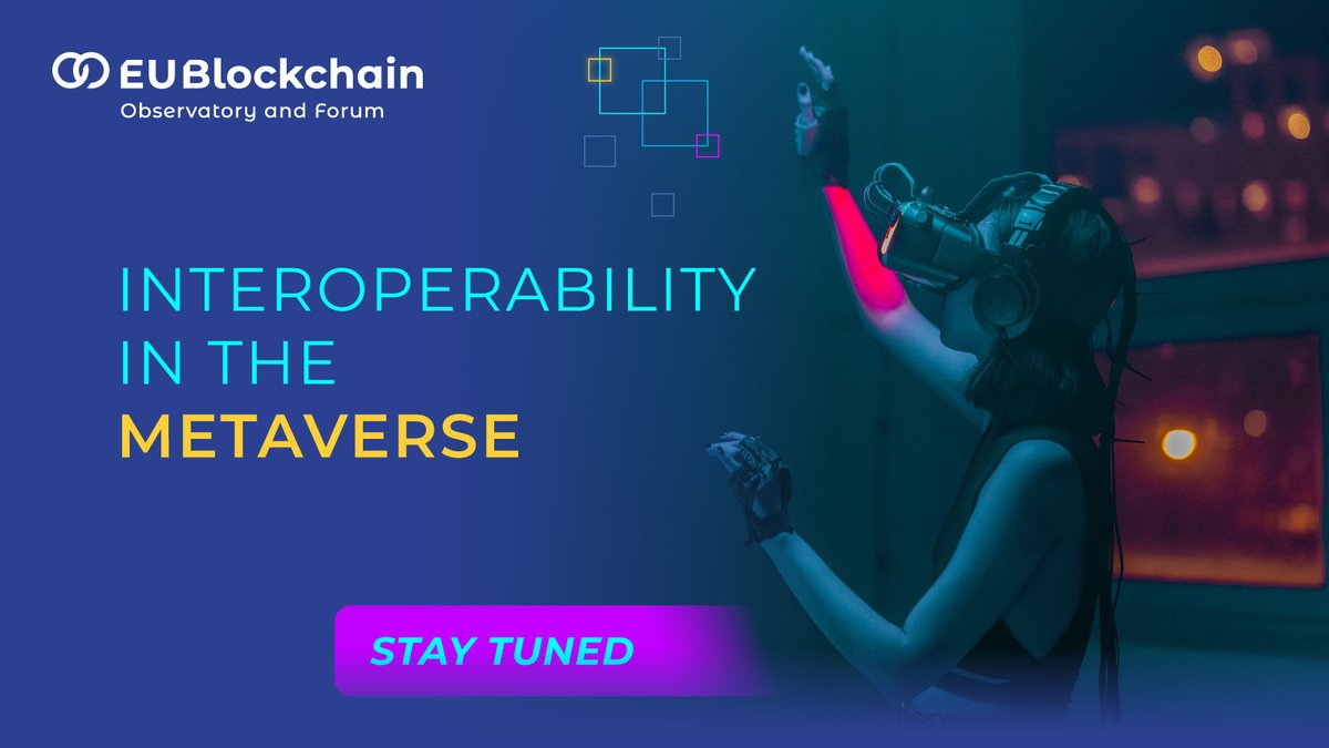 🚀 In case you missed it: The vital 'Interoperability in the Metaverse' webinar on 📅4 December, hosted by #LESI's Spanish & Portuguese Chapter, delved into the tech & regulatory paths to a unified digital world 🌐​

💡 Replay available ➡️ bitly.ws/3f8dW

#EU4Blockchain