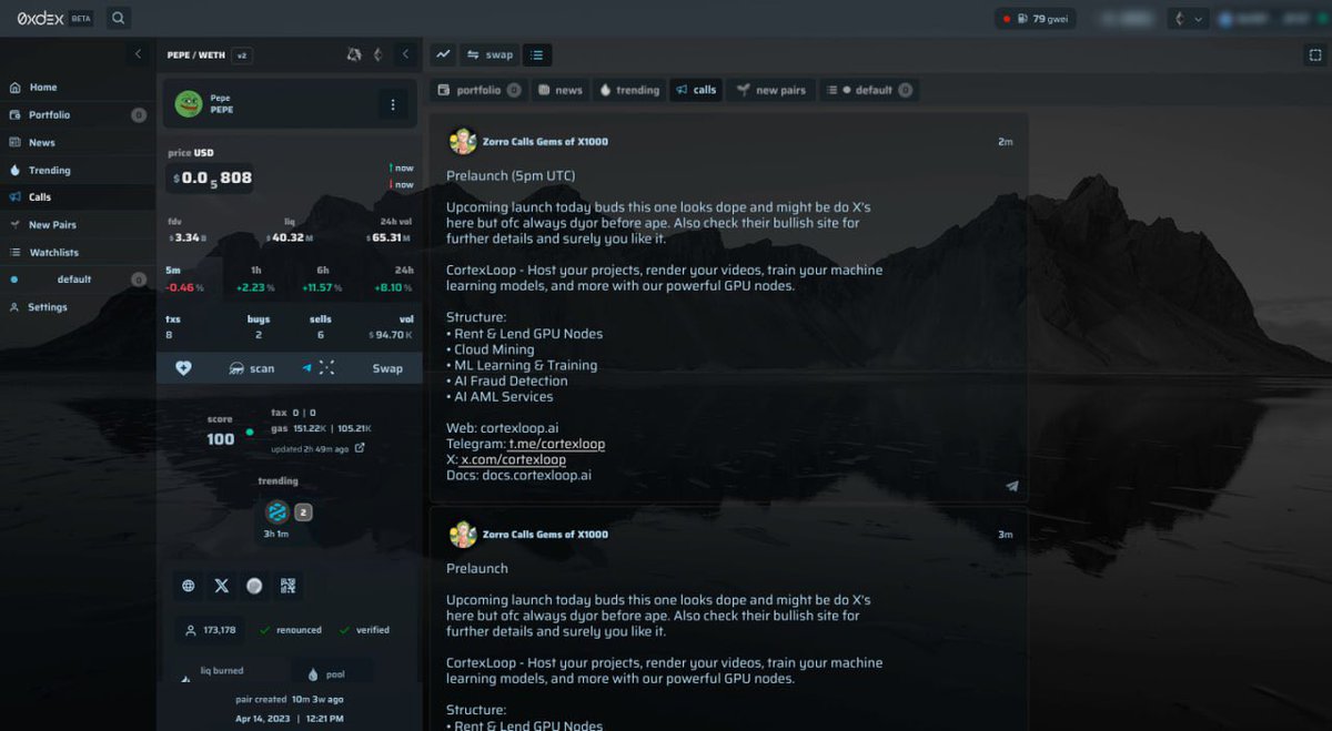 Gm #0xDex.

We introduce a superior workflow for DeFi chaos.

The public beta for 0xDex  is now LIVE. 3-4 hours into launch and our #dApp is performing smoothly.

Details in order to access our dApp: 

Users who currently hold a minimum 0.4% of $0XDEX in their wallet will have