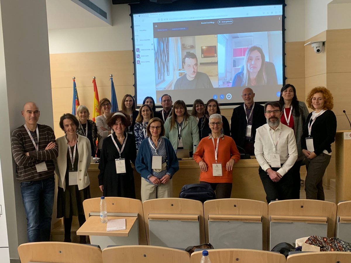 PTI Food Allergy (@ptifood) on Twitter photo ¡Muy contentas con la asamblea de la <a href="/PtiFood/">PTI Food Allergy</a> en Valencia, a la que asistimos todos los grupos y nos fuimos cargadas de nuevas ideas y planes de futuro!💪
🫶 Muchas gracias a los participantes y a <a href="/CSICval/">Casa de la Ciència CSIC València</a> por facilitar su celebración.
#alergiasalimentarias <a href="/CSIC_VAACT/">Áreas Científico-Técnicas VAACT-CSIC</a> ¡Muy contentas con la asamblea de la <a href="/PtiFood/">PTI Food Allergy</a> en Valencia, a la que asistimos todos los grupos y nos fuimos cargadas de nuevas ideas y planes de futuro!💪
🫶 Muchas gracias a los participantes y a <a href="/CSICval/">Casa de la Ciència CSIC València</a> por facilitar su celebración.
#alergiasalimentarias <a href="/CSIC_VAACT/">Áreas Científico-Técnicas VAACT-CSIC</a>