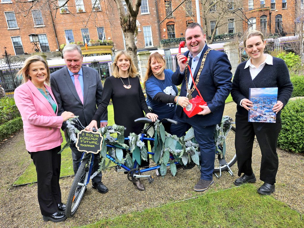 donna_cooney1's tweet image. At launch of #ClimateNeutralDublin 2030 2024-2029 #ClimateAction 
#JusticeTransition #ClimateChange