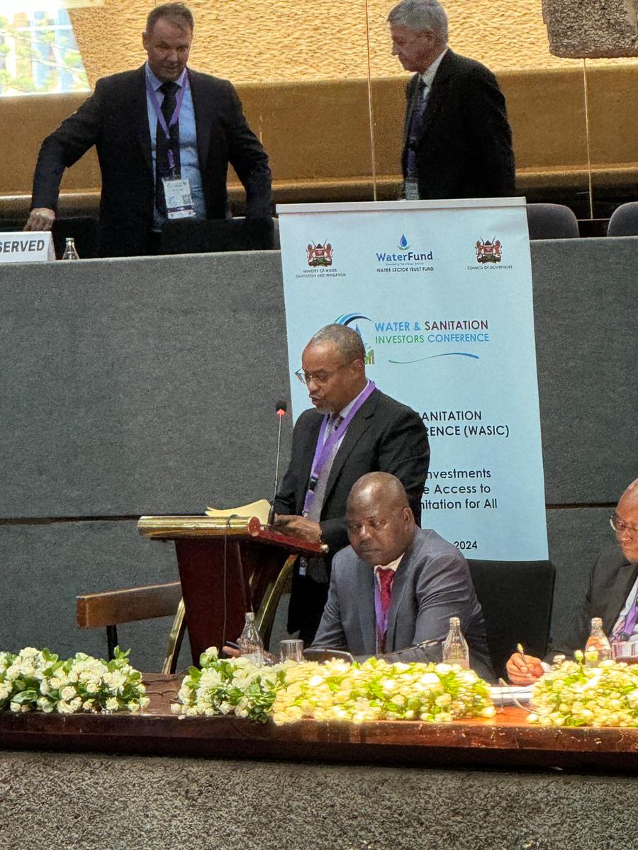 myleshitty's tweet image. Continued collaboration between public and private sectors, emphasized at WASIC, will be essential for sustained momentum towards universal access to clean water and sanitation.#Wasic2024
Cs Zachariah Njeru