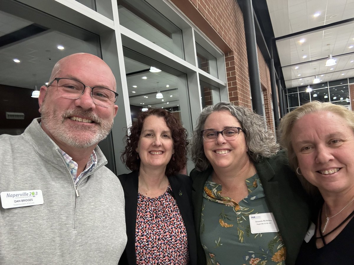 We had the pleasure of representing the @Naperville203 Board of Ed last night at the IASB DuPage Division meeting - and excited to have our SEL work highlighted on national #SELDay #Elevate203