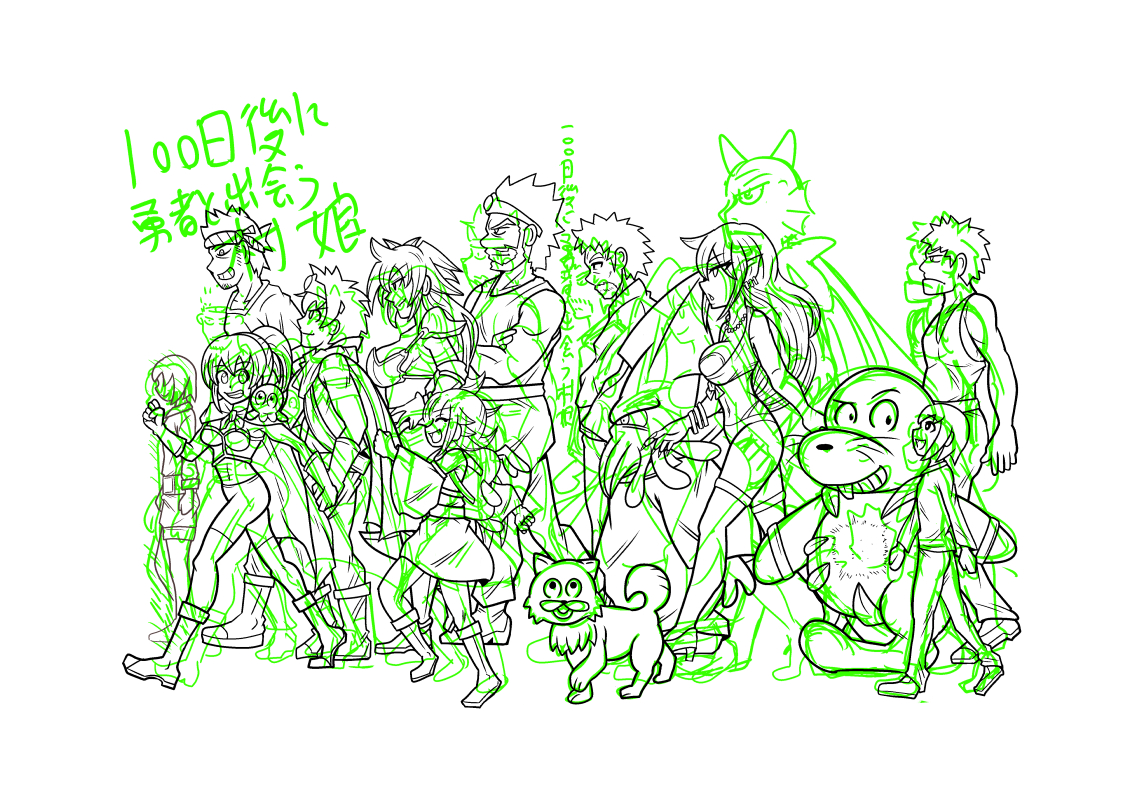 今日はここまで
あと一体。早く色塗りたい 