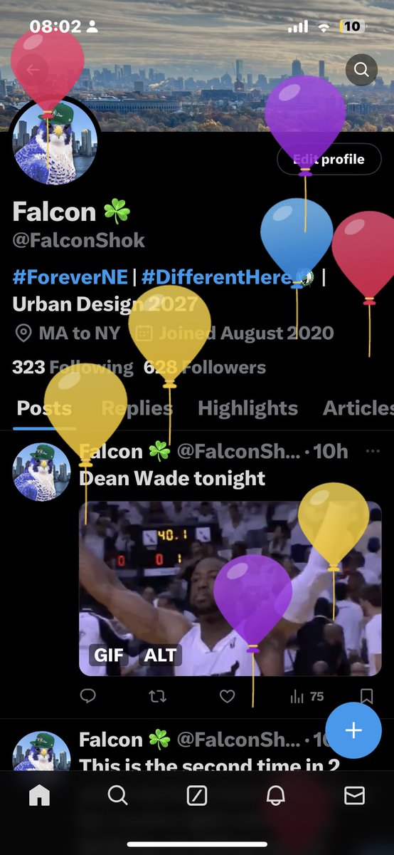 Falcon tweet media