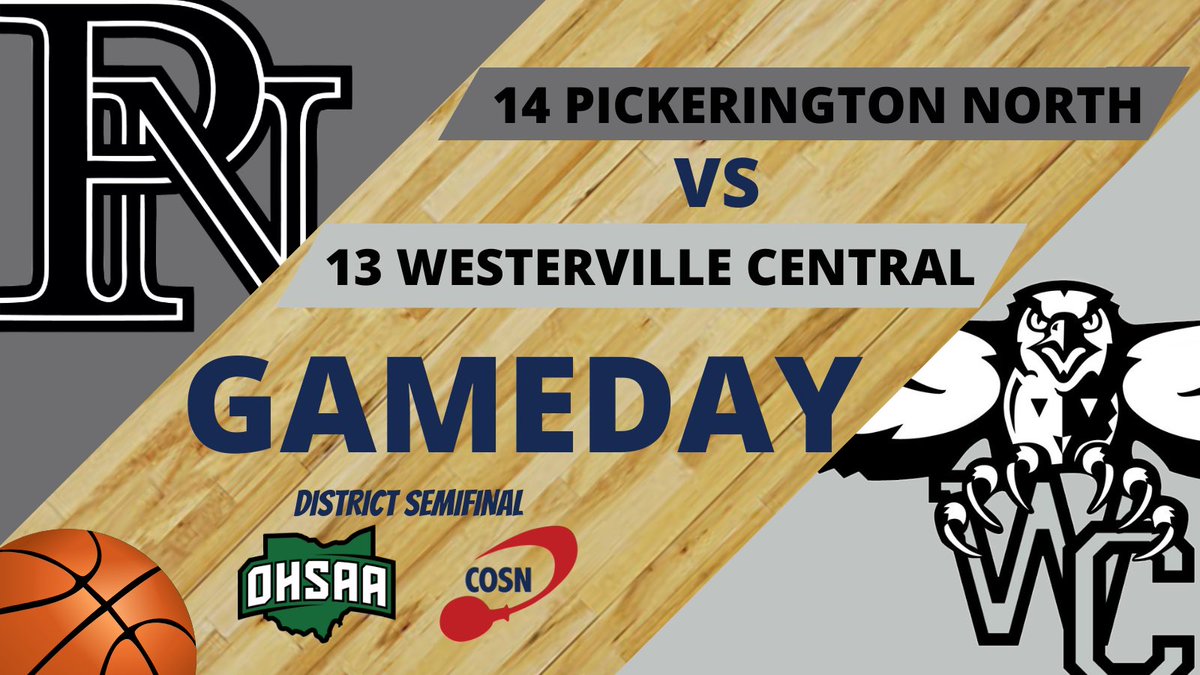 🏀GAMEDAY🏀 🚨DISTRICT SEMI🚨 @PNBasketball🆚@Warhawk_Hoops 📍Centerburg HS ⌚️7:00PM (645 Pregame) 📻cosnaudio.com/listenlive @Athletics_WCHS @PNAthletics @dsayre32 @DispatchFrank @mrichnotwealthy @270Hoops @YamoMedia