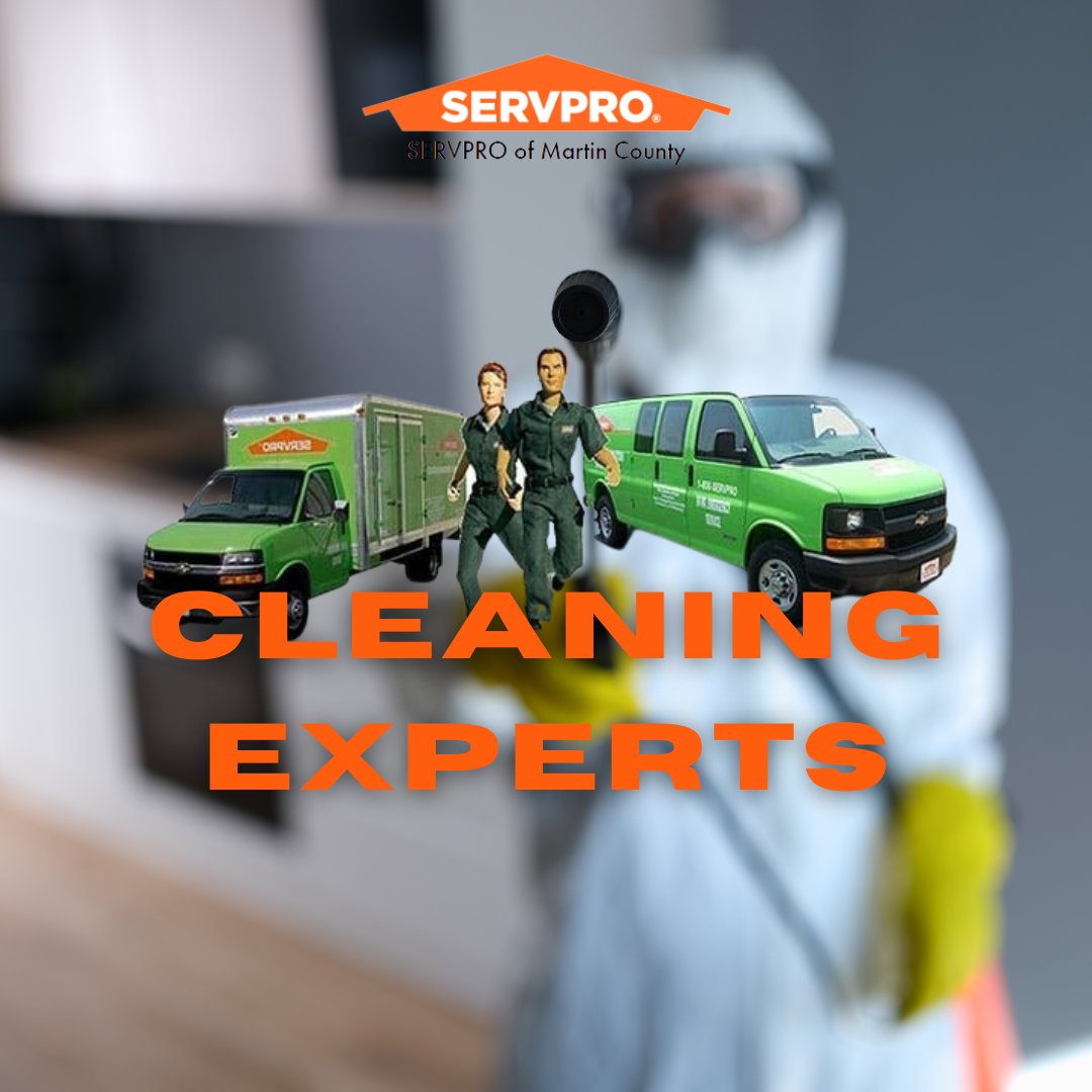 Cleaning isn't just a chore; it's an investment in well-being. Servpro's residential and commercial cleaning services go beyond aesthetics – we create healthy, welcoming spaces. Elevate your environment with Servpro at (772) 334-8762/ (772) 934-6957! 🏠🏢

#CleaningServices