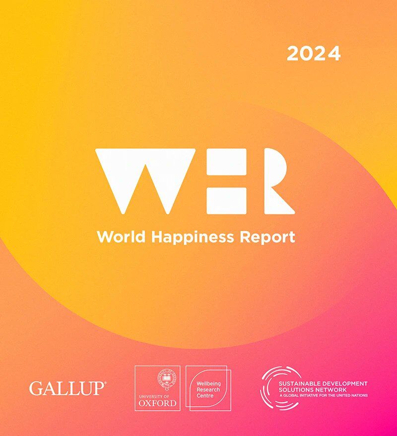 The 2024 World Happiness Report is coming soon! 😀 🌎 Join SDSN, @Gallup and @OxWellResearch for launch events across the globe! ➡️ Asia/Pacific: us02web.zoom.us/webinar/regist… ➡️ London: worldhappinesssummit.com ➡️ Washington, DC: events.semafor.com/WorldHappiness… @HappinessRpt