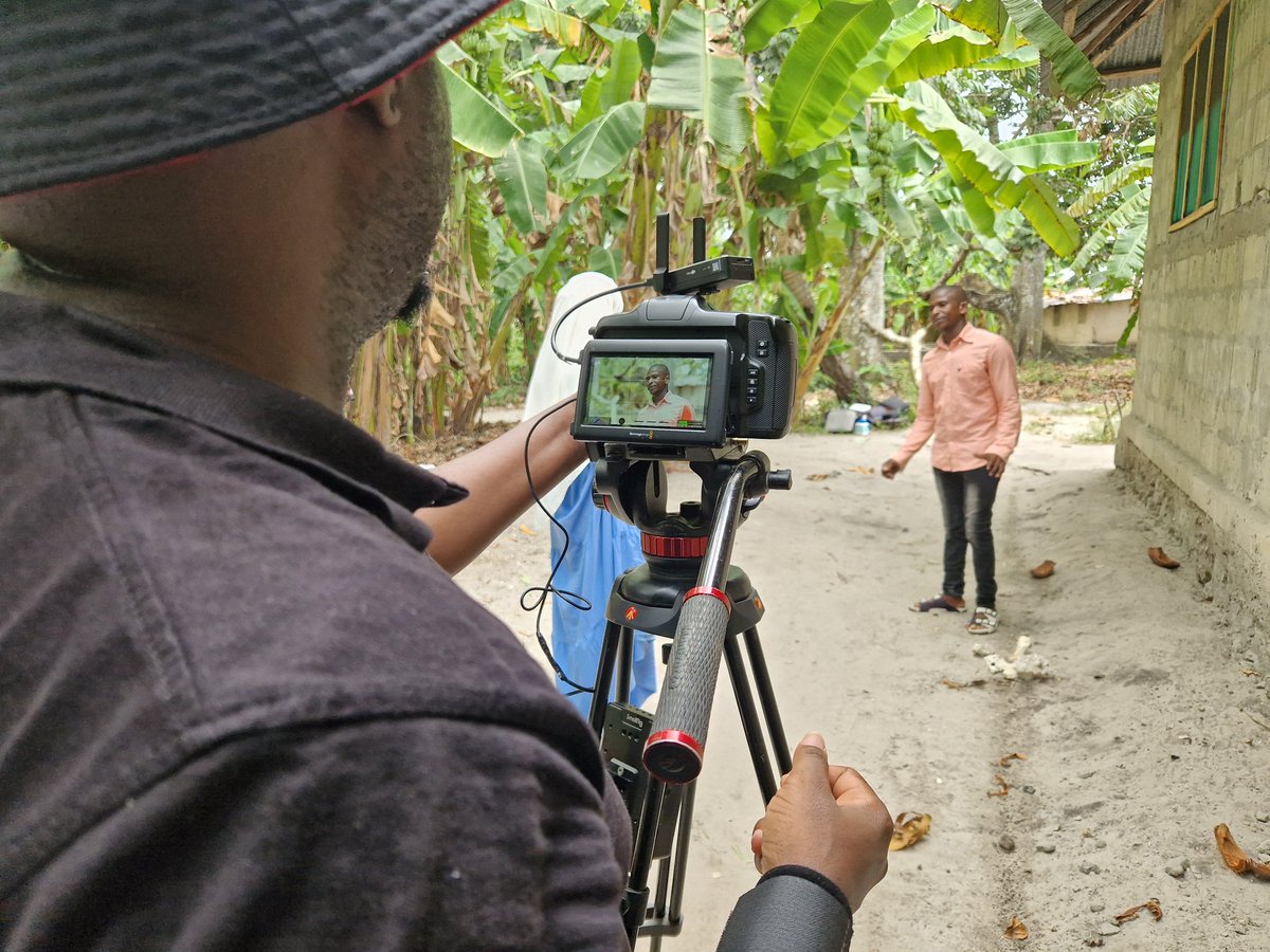 Day 2 of the making of our #kichochofilm in #Pemba. #schisto #behaviourcommunication #sciencecomm #beatNTDs