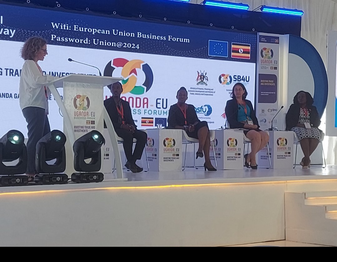 Timely conversation around corporate sustainability & due diligence. Earlier today a gov't minister noted that requiring companies to conduct due diligence to identify, prevent & mitigate risks of human rights & environment in the supply chain is expensive.#UEUBF2024