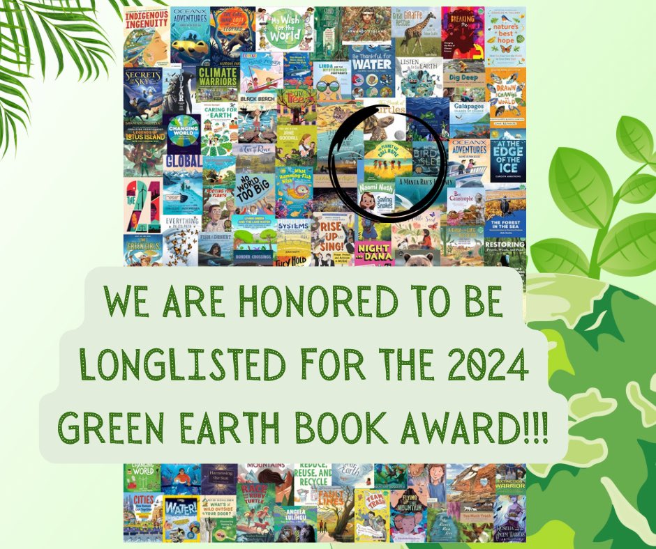 So exciting to see The Planet We Call Home with @jaimekimil and @PhilomelBooks longlisted for the @TheNatGen Green Earth Book Award!! @PenguinClass @penguinkids