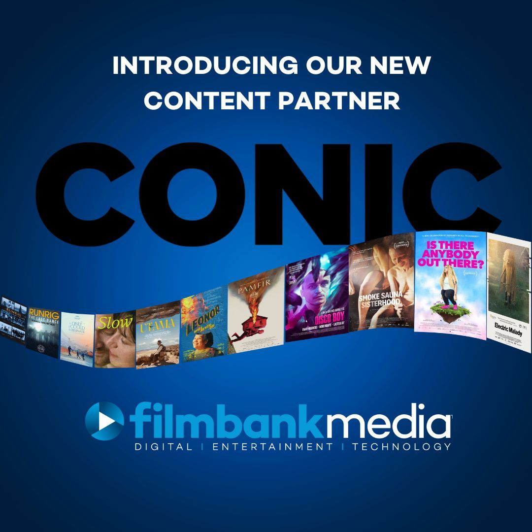 Introducing our new content partner, Conic! From inspirational Is there Anybody Out There to boldly intense Disco Boy to look forward to, book this brand new selection of films. Book Conic films here: buff.ly/4c0duFh #newcontentpartner #filmsociety #nontheatrical