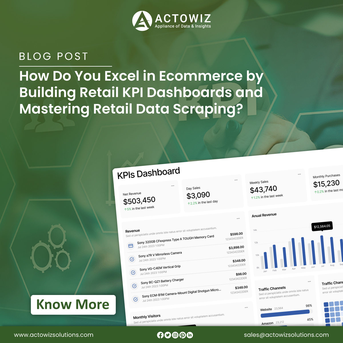 actowizsolution's tweet image. As brands fight for consumers' loyalty & attention in the crowded online market the ability to harness data & measurements has become supreme.
actowizsolutions.com/building-retai…
#RetailKPIDashboards #RetailDataScraping #ScrapeRetailKPIDashboards  #actowizsolutions #Usa #uk #uae