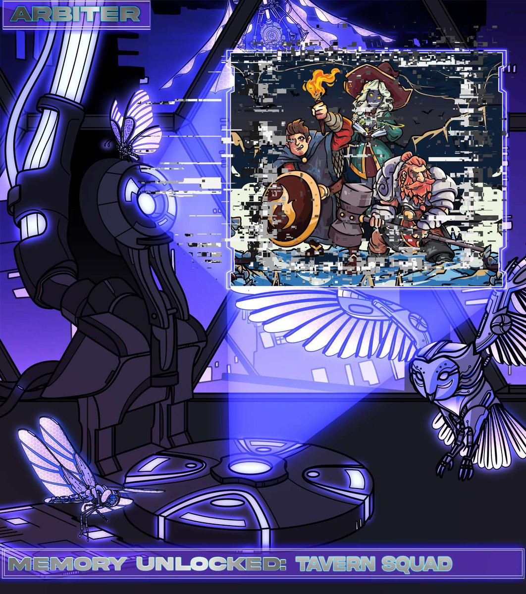 TavernStudios's tweet image. GM Squad!

We got something special today; we teamed up with @ARBITERxyz to giveaway 10 WL spots for their upcoming NFT mint 💯

How to enter:
⚔️ Follow @ARBITERxyz &amp;amp; @TavernSquadNFT 
⚔️ Like &amp;amp; Repost

ARBITER is a Utility-focused NFT collection backed by a Web2 Online Retail…