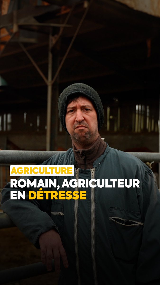 « La corde, je l’ai accrochée et je me suis mis à picoler pour me préparer. » On est allé à la rencontre de Romain, paysan dans une exploitation familiale transmise depuis 5 générations. 🌾🐄 Retrouvez l’intégralité de notre reportage par ici : youtube.com/watch?v=q5b1yO…