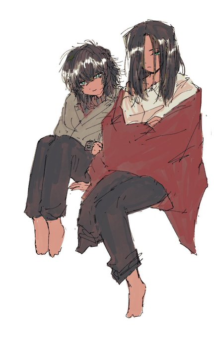 「2boys blanket」 illustration images(Latest)