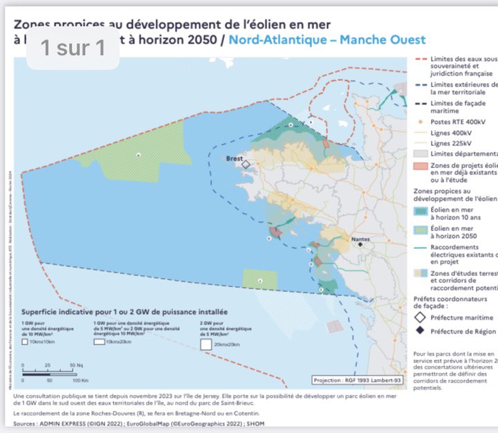 Un 3eme parc éolien en mer en Pays de la Loire, à 10 kms au large de St Gilles Croix de Vie et <a href="/lessables/">Les Sables d'Olonne</a> d’Olonne d’ici 10 ans ? La carte de zonage proposée par l’Etat l’envisage.  Colère des élus vendéens, @francoisblanchet <a href="/YannickMoreau/">Yannick MOREAU</a> <a href="/BrunoRetailleau/">Bruno Retailleau</a> 
Ce soir dans Ici19/20