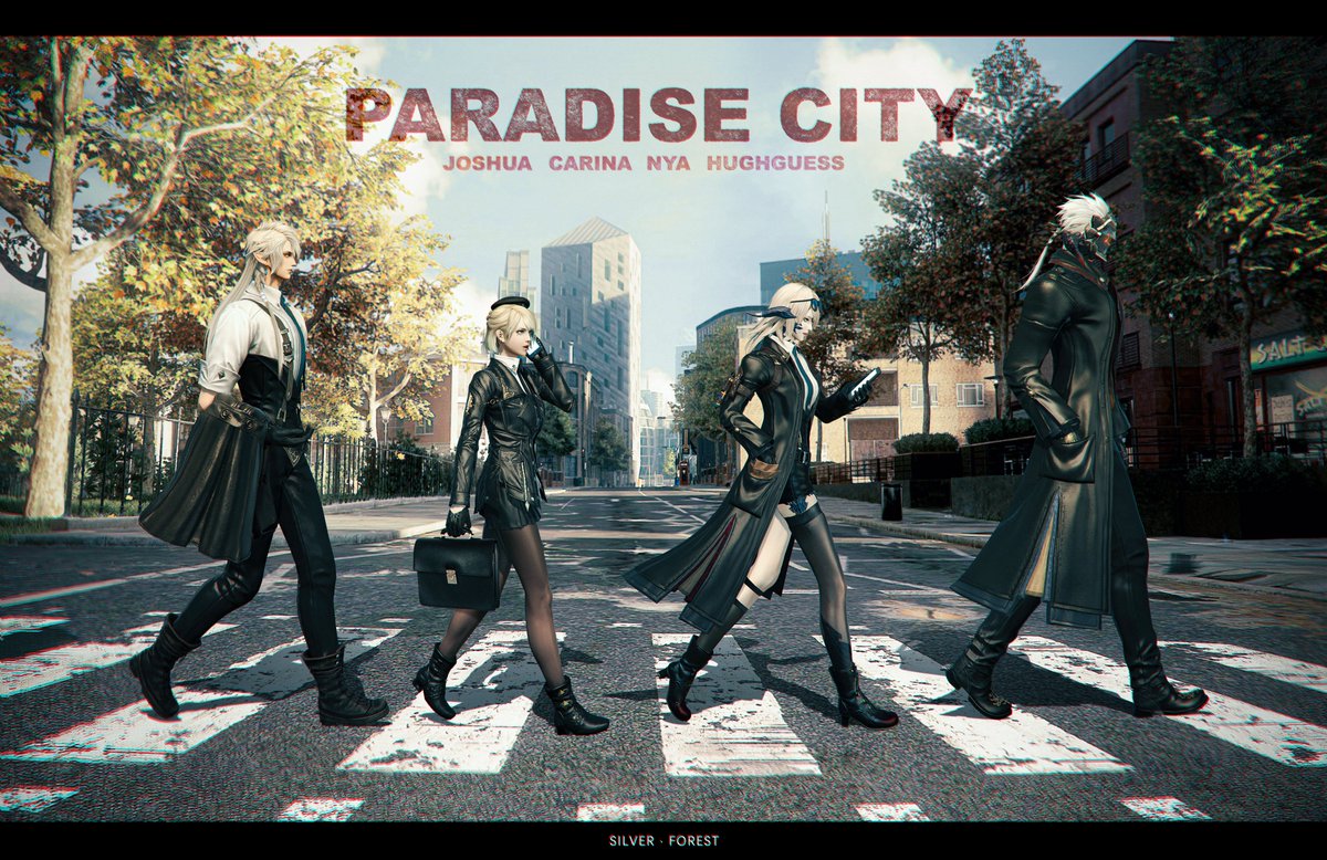 #FF14 #XIV_PICTCLIP #SS加工  Paradise City