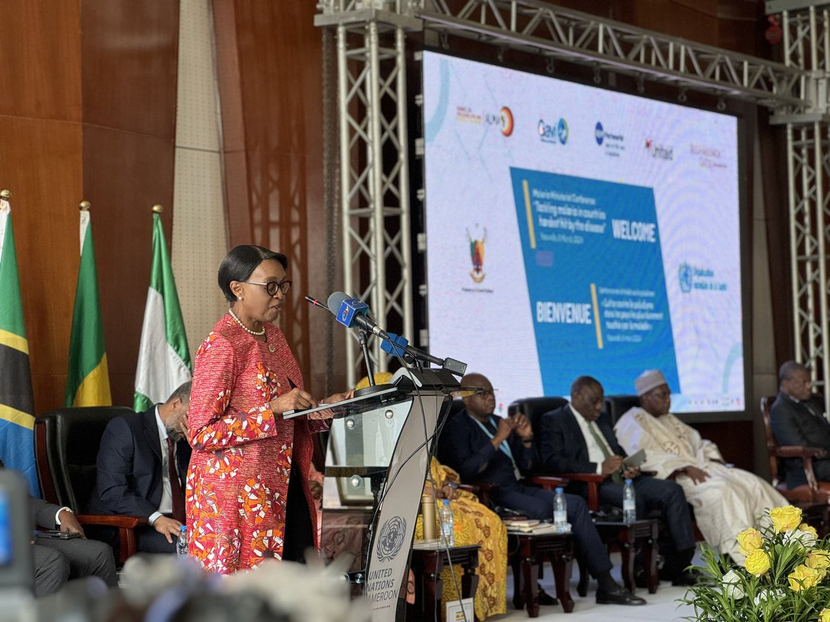 DrBenido's tweet photo. In 2022, the @WHOAFRO region recorded 580 000 malaria deaths, representing 95% of global malaria deaths.

Governments and partners are currently meeting in #Cameroon to discuss deepening commitment to advance malaria control efforts in high-burden countries in Africa. https://t.co/xQSjbk3Nus