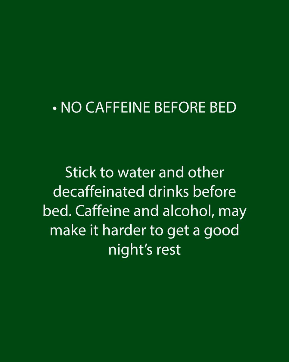 SleepOnGreen's tweet image. Tips for better sleep.

#tips #sleepingtips #coffee #caffeine #bluelight #cellphones #relaxingactivity  #bestmattress #hypoallergenic #green #allnatural #ecoluxury