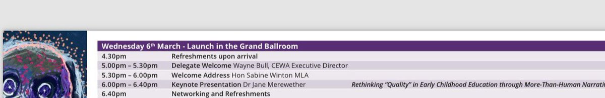 👧👧🏽Great Launch tonight for the CEWA ECE Conference. I can’t wait to see what’s in store for the next 3 days! <a href="/CatholicEdWA/">Catholic Education WA</a> <a href="/Blakey2308/">Steve Blake</a> 🧒🧒🏽