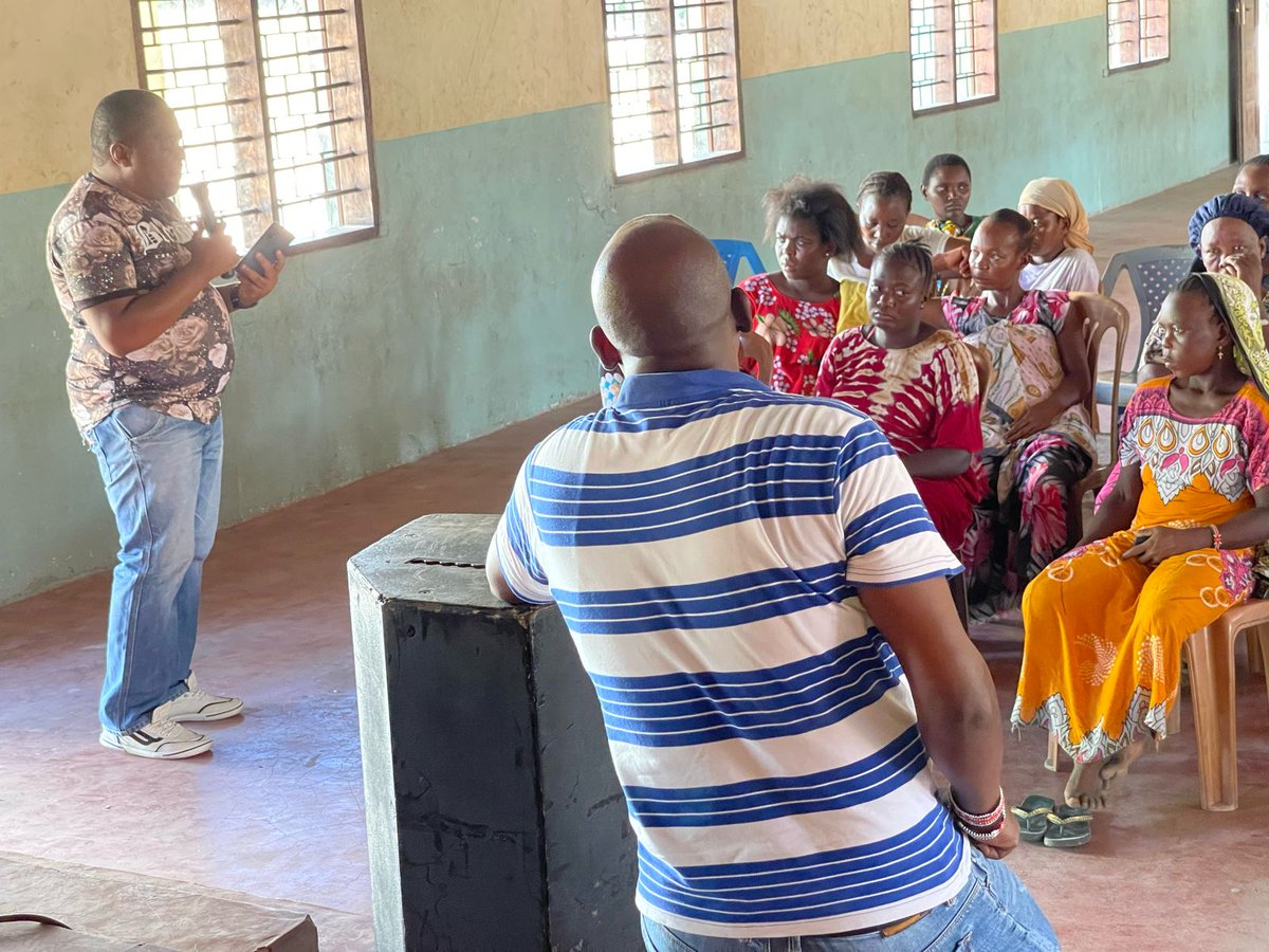 #inspireinclusivity engaging women during the women dialogue at makio Social Hall kilifi south as a pre-event to celebrate International Women's Day on 8th march 2024