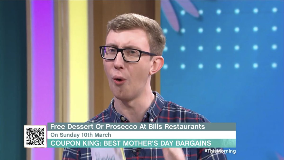“My face when I see a good deal” 🤣 Hope you managed to catch my This Morning segment today with some Mother’s Day deals! If you missed it, watch the segment and find out all the details on the This Morning website, app or through the link: itv.com/thismorning/ar…