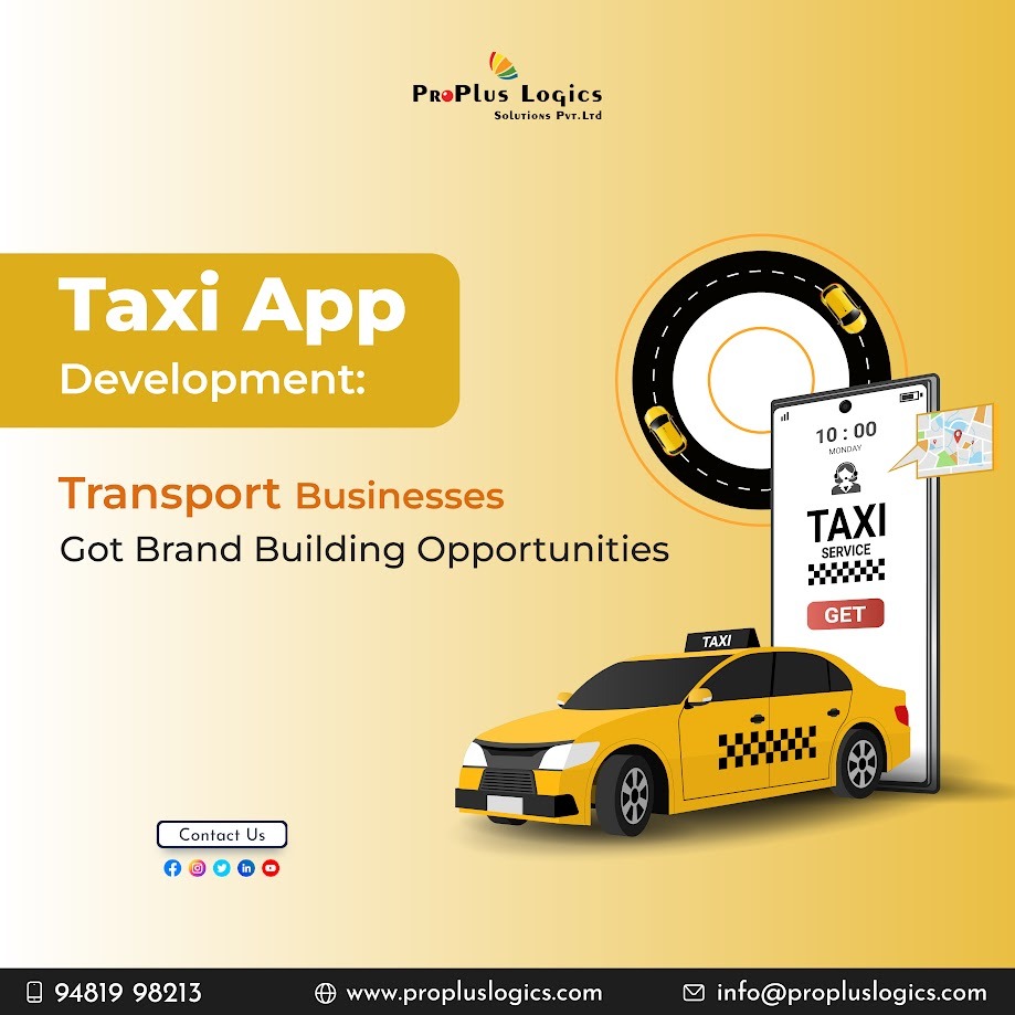 Revolutionize your ride! 🚖 Elevate your taxi business with our Taxi App Development. Seamless bookings, satisfied customers, and a journey into the future of transportation.

🌐 Check our Website: propluslogics.com

📞 Contact Us: 94819 98213

#TaxiBookingApp #proplus