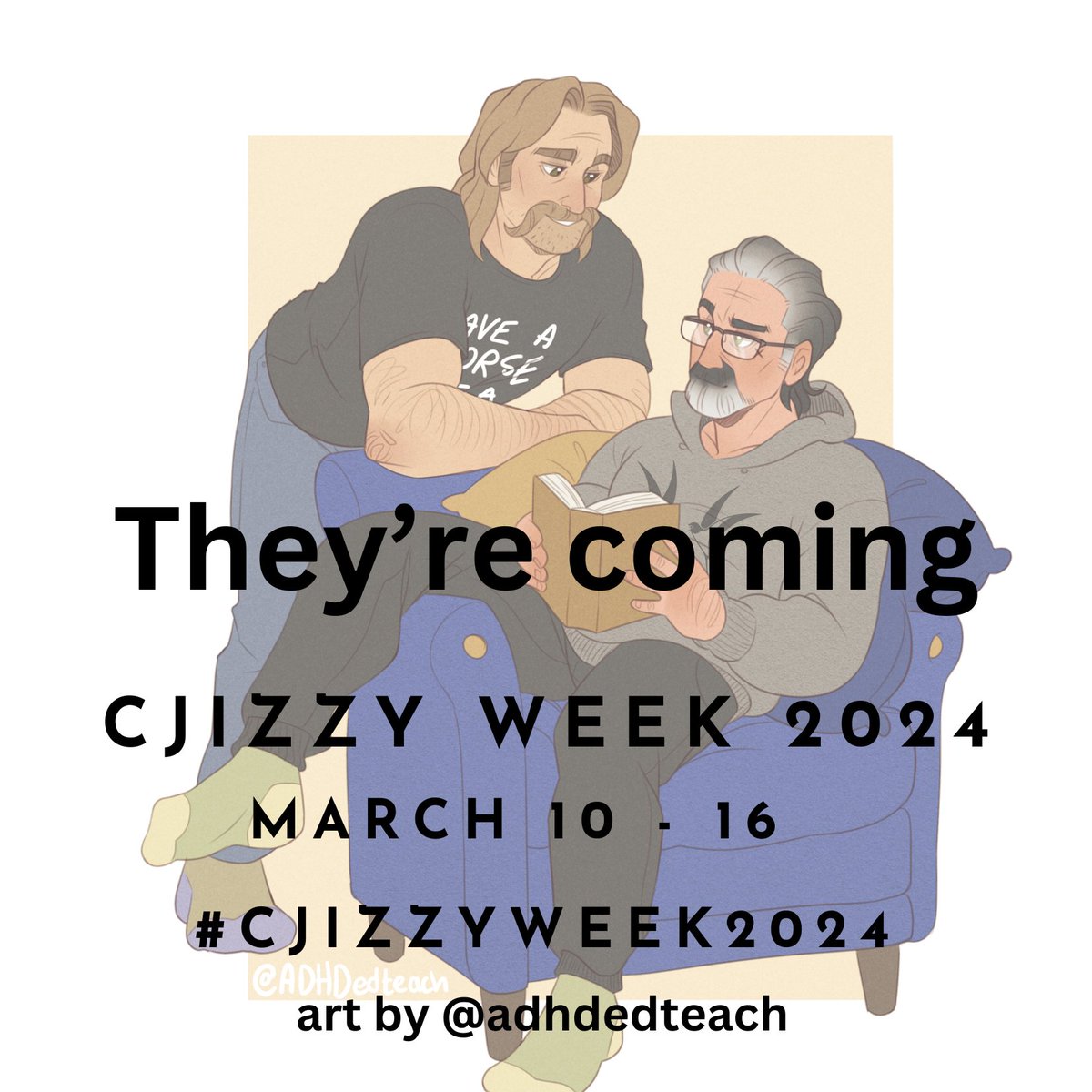 cjizzyweek2024's tweet image. This Sunday!!! #CJIzzyWeek2024 

Thank you @adhdedteach for the art!